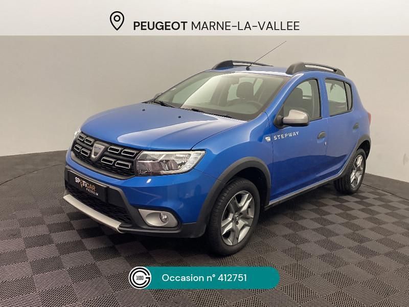 Bleu Utilisé 2018 Dacia Sandero Stepway Citadine | 9 980 € (Prix juste) - Image 1/4