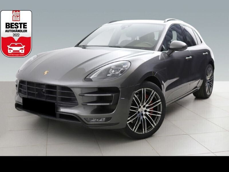 Gris Utilisé 2017 Porsche Macan Turbo SUV | 84 990 € - Image 1/4