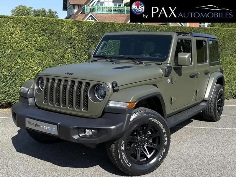 Vert Utilisé 2024 Jeep Wrangler Sahara SUV | 99 990 € (Prix cher) - Image 1/4