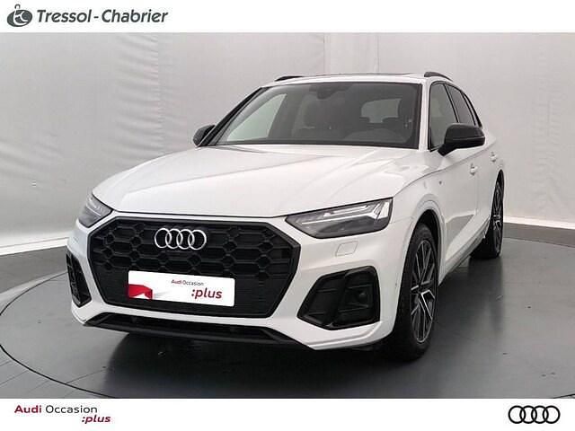 Blanc glacier métallisé Utilisé 2023 Audi Q5 S-Line SUV | 44 999 € (Prix juste) - Image 1/4
