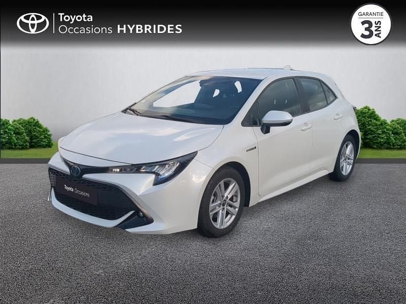 Blanc lunaire nacré Occasion 2021 Toyota Corolla Berline | 18 490 € (Bon prix) - Image 1/4