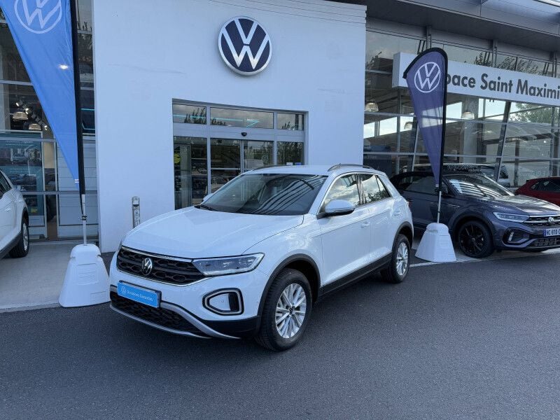 Blanc Occasion 2025 VW T-Roc Life SUV | 32 590 € (Prix cher) - Image 1/4