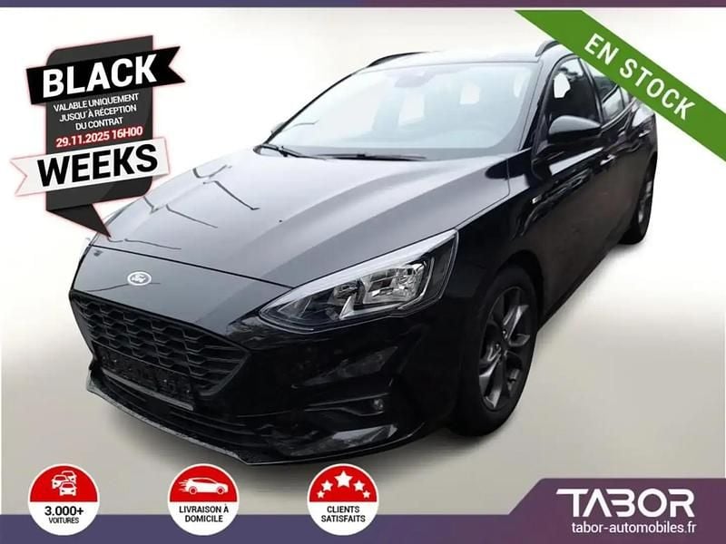 Noir Utilisé 2021 Ford Focus ST-Line Break | 20 188 € (Bon prix) - Image 1/4