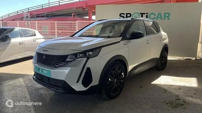 Blanc Utilisé 2021 Peugeot 3008 GT SUV | 27 299 € (Prix cher) - Image 1/4