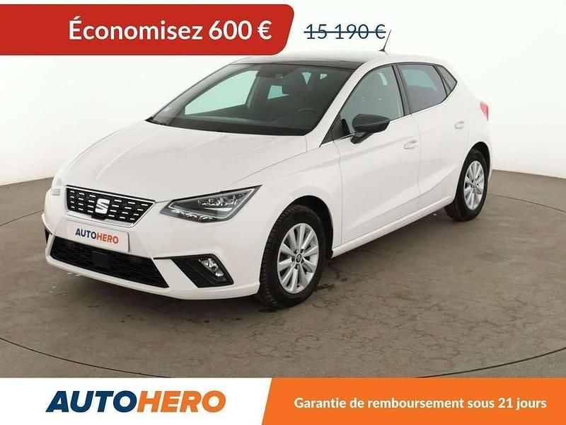 Occasion Seat Ibiza XCELLENCE 116 ch (85 kW) 2019 Blanc Citadine