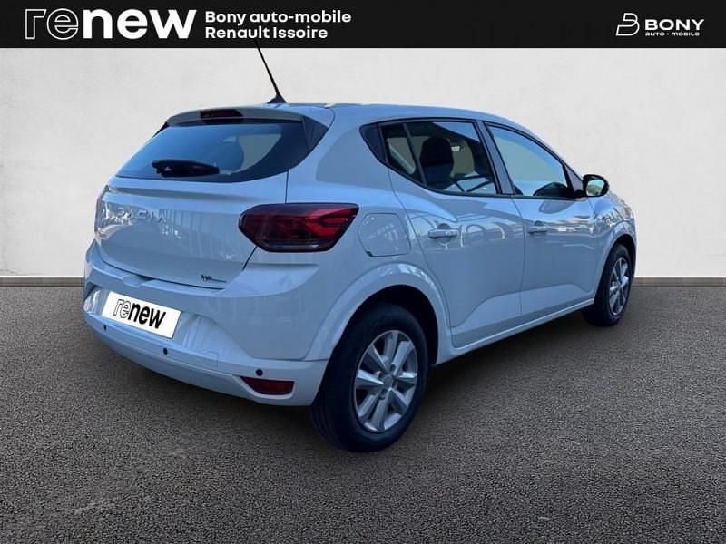 Occasion Dacia Sandero Expression 92 ch (67 kW) 2023 Blanc Citadine
