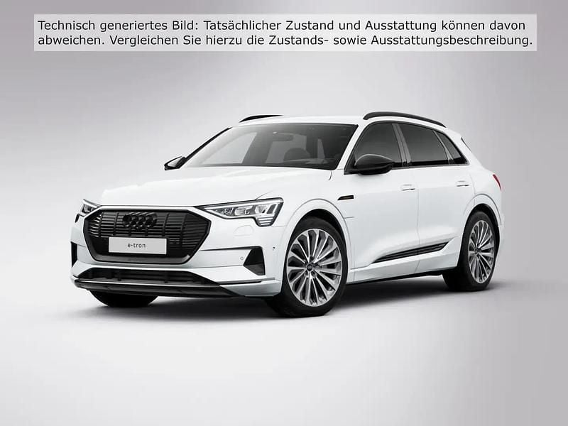 Blanc Occasion 2021 Audi e-tron Advanced Plus SUV | 36 150 € (Prix juste) - Image 1/4