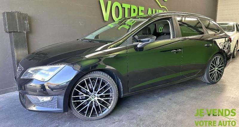 Noir Occasion 2015 Seat Leon ST Break | 18 490 € - Image 1/4