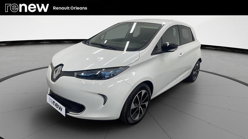 Blanc Occasion 2018 Renault Zoe Intens Citadine | 9 980 € (Prix assez cher) - Image 1/4