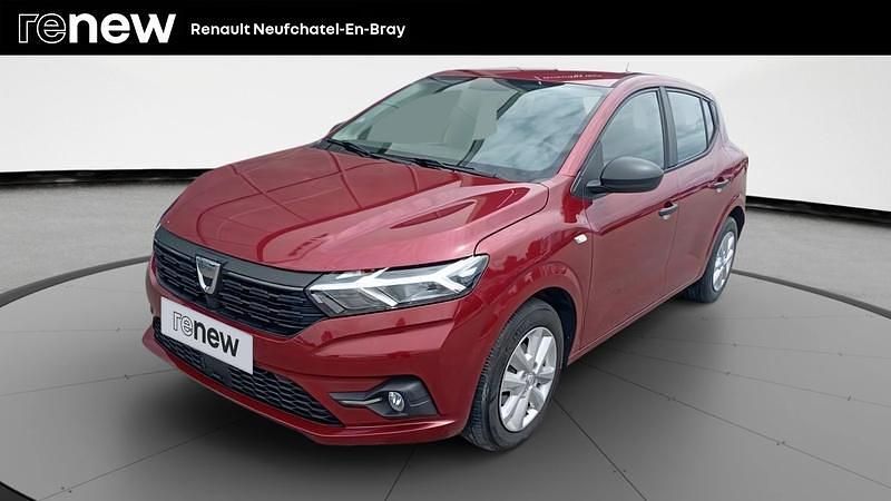 Rouge Utilisé 2021 Dacia Sandero Essentiel Citadine | 12 490 € (Prix juste) - Image 1/4