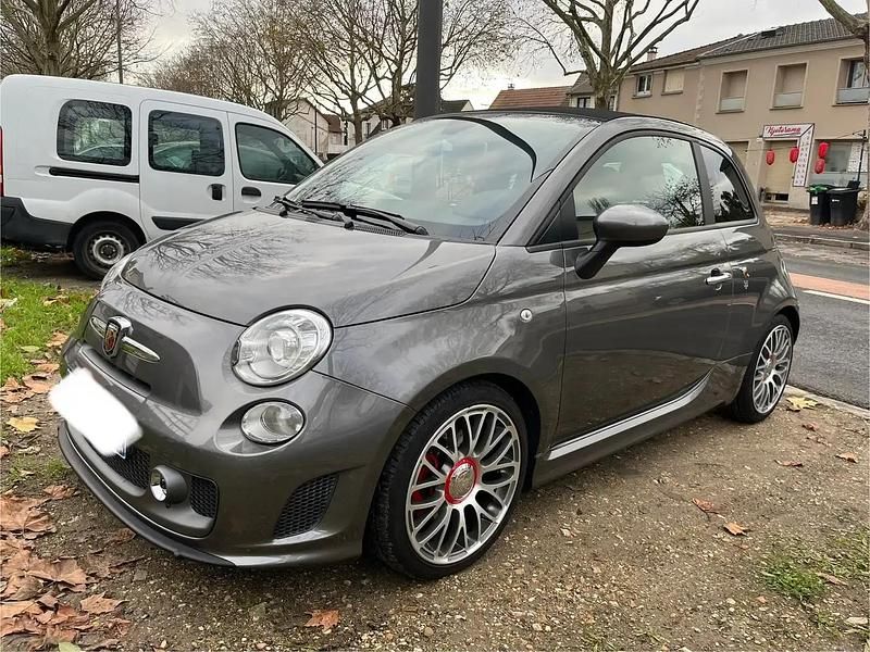 Gris Occasion 2015 Abarth 595C Turismo Cabriolet | 15 000 € - Image 1/4