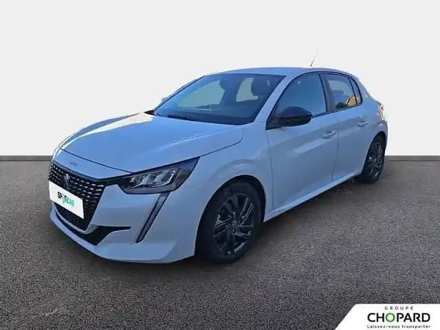 Blanc Occasion 2022 Peugeot 208 Active Citadine | 12 689 € (Bon prix) - Image 1/4