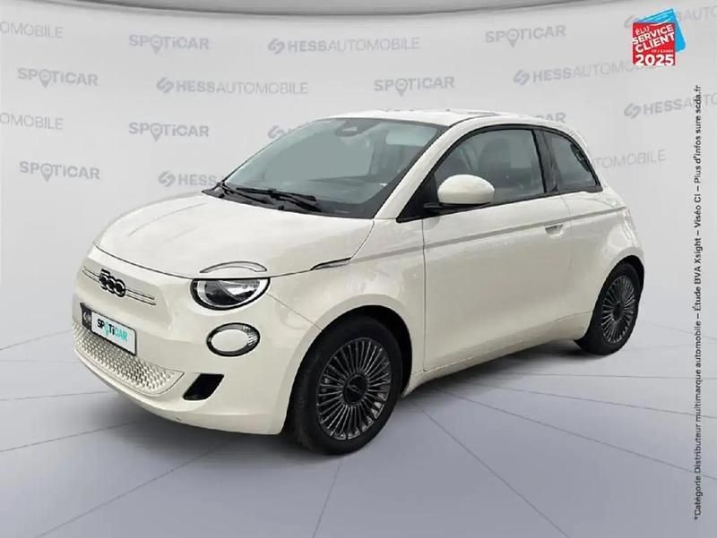 Blanc Utilisé 2022 Fiat 500e Berline | 16 499 € (Prix juste) - Image 1/4