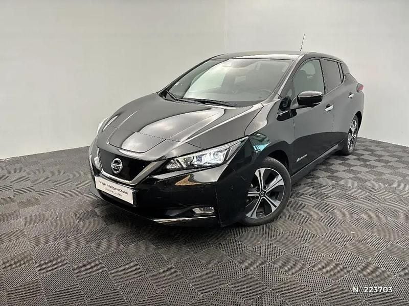 Noir Utilisé 2019 Nissan Leaf Tekna Citadine | 10 990 € (Bon prix) - Image 1/4