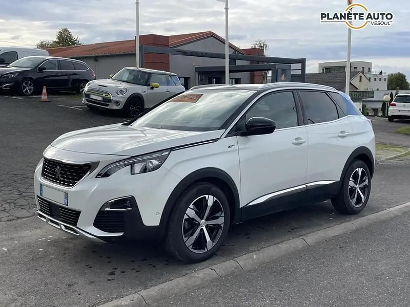 Blanc Utilisé 2020 Peugeot 3008 GTi SUV | 22 490 € (Prix juste) - Image 1/4