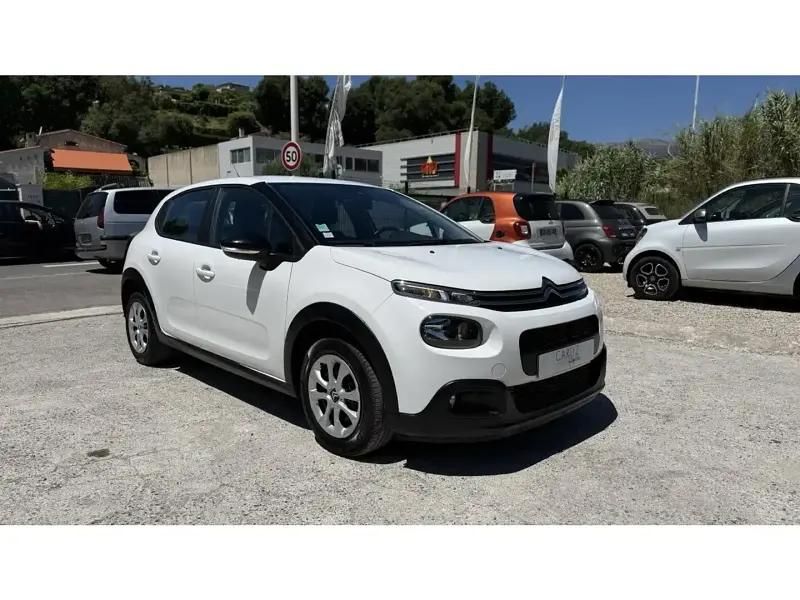 Blanc Utilisé 2019 Citroën C3 Business Class Citadine | 8 990 € - Image 1/4