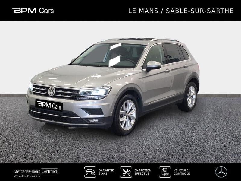 Gris Utilisé 2019 VW Tiguan SUV | 27 850 € (Prix juste) - Image 1/4