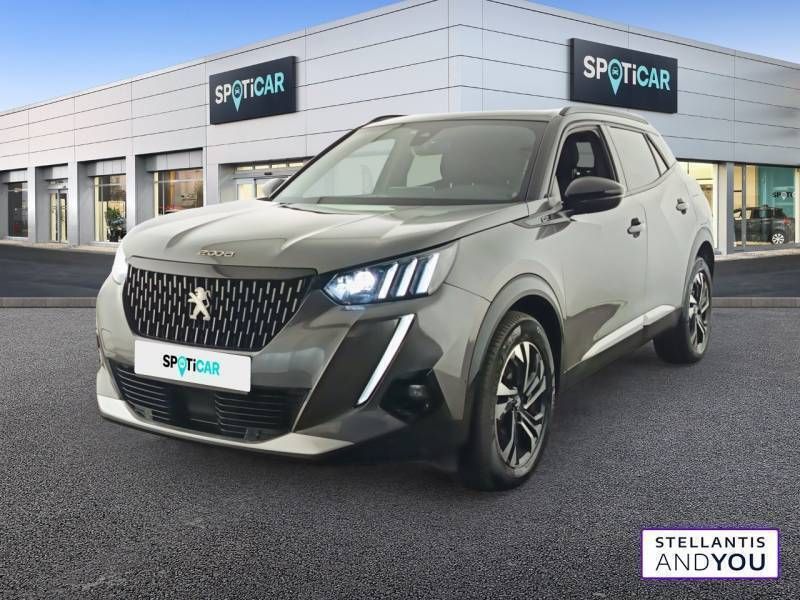 Gris Utilisé 2021 Peugeot 2008 GT SUV | 16 490 € (Prix juste) - Image 1/3