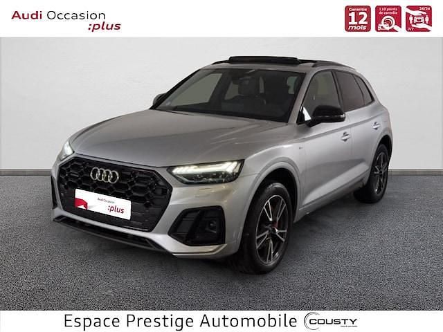 Argent fleuret métallisé Occasion 2023 Audi Q5 S-Line SUV | 45 890 € (Bon prix) - Image 1/4