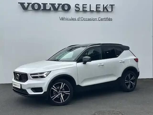 Blanc Utilisé 2019 Volvo XC40 SUV | 27 990 € (Prix juste) - Image 1/4