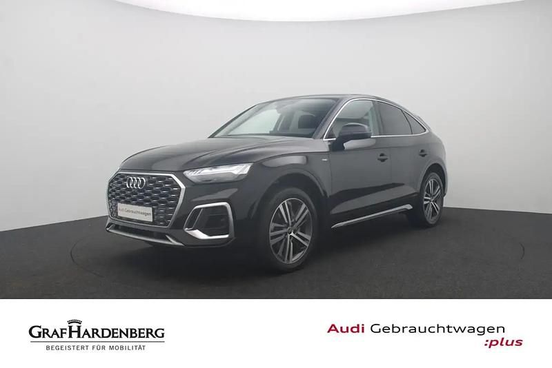 Noir Occasion 2022 Audi Q5 Sportback S-Line SUV | 39 980 € (Super prix) - Image 1/4