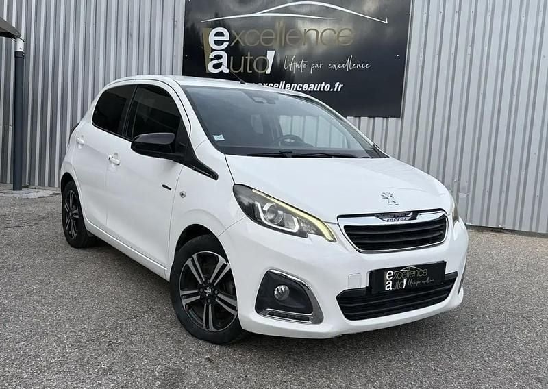 Blanc Occasion 2016 Peugeot 108 GT-line Citadine | 7 500 € (Prix juste) - Image 1/4