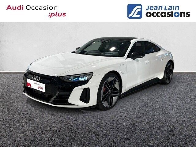 Blanc ibis Utilisé 2023 Audi e-tron GT quattro Sport Berline | 73 980 € (Prix assez cher) - Image 1/4