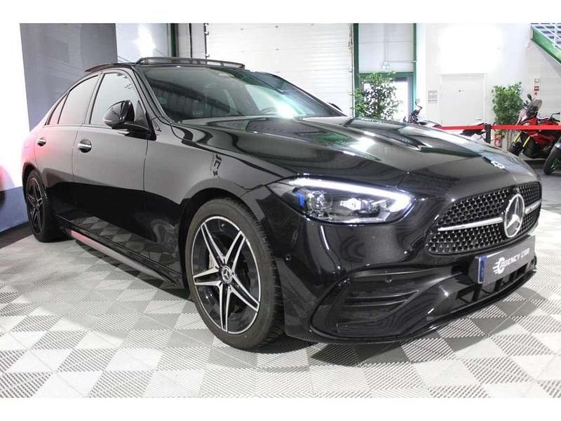 Occasion Mercedes C220 AMG line 201 ch (147 kW) 2022 Noir Berline