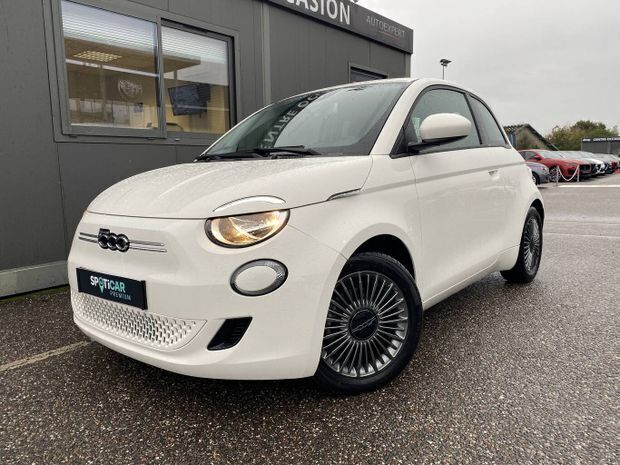 Blanc Utilisé 2022 Fiat 500e Citadine | 16 490 € (Prix juste) - Image 1/4
