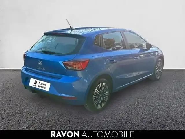 Occasion Seat Ibiza 110 ch (80 kW) 2023 Bleu Citadine