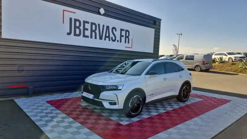 Blanc Utilisé 2021 DS Automobiles DS7 Crossback Performance Line Plus SUV | 25 990 € (Super prix) - Image 1/4