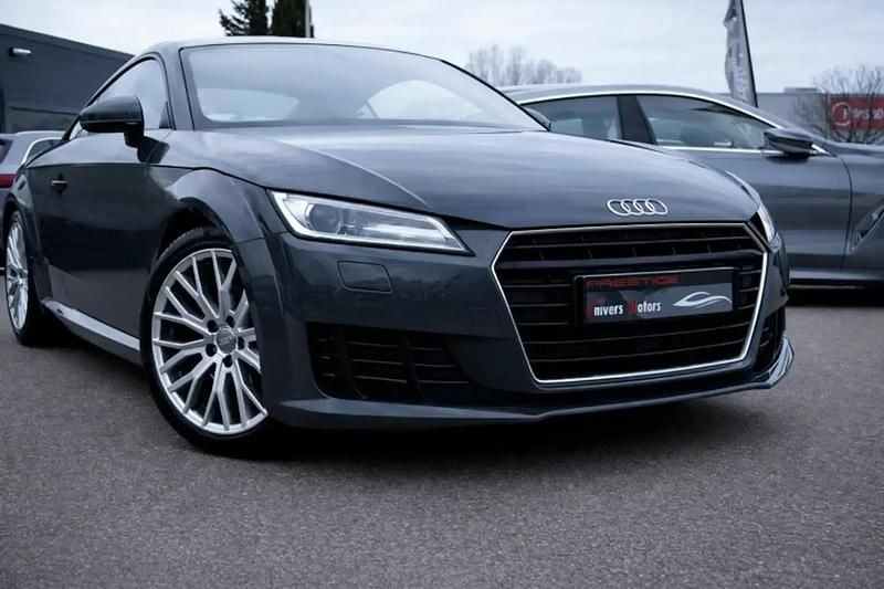 Gris Occasion 2016 Audi 80 S-Line Cabriolet | 25 900 € - Image 1/4