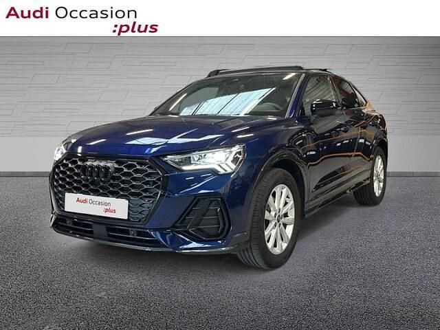 Bleu navarre métallisé Utilisé 2025 Audi Q3 S-Line SUV | 41 490 € (Prix juste) - Image 1/4