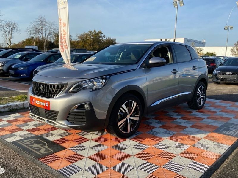 Gris artense metal Utilisé 2019 Peugeot 3008 Allure SUV | 15 950 € (Prix juste) - Image 1/4