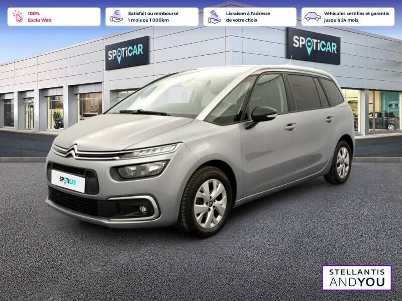 Gris Utilisé 2021 Citroën C4 SpaceTourer Feel Monospace | 12 290 € (Bon prix) - Image 1/4