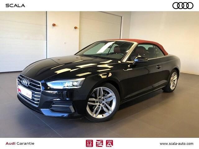 Noir mythe métallisé Utilisé 2019 Audi A5 Cabriolet Design Cabriolet | 29 506 € (Super prix) - Image 1/4