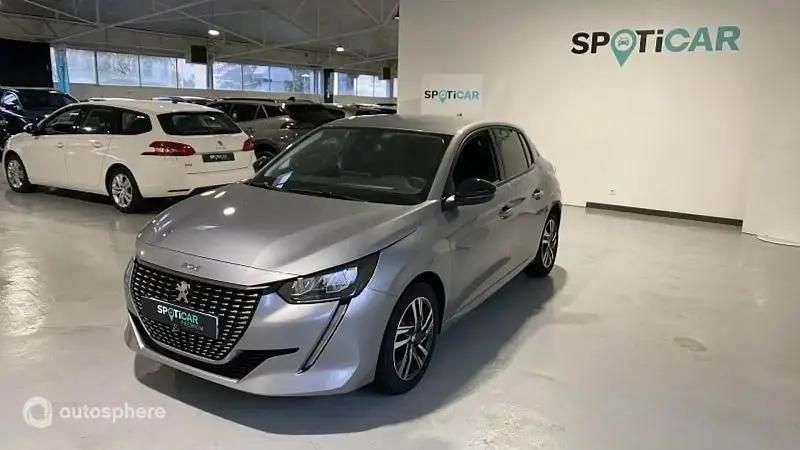 Gris artense (m) Utilisé 2023 Peugeot 208 Allure Citadine | 14 499 € (Prix juste) - Image 1/4