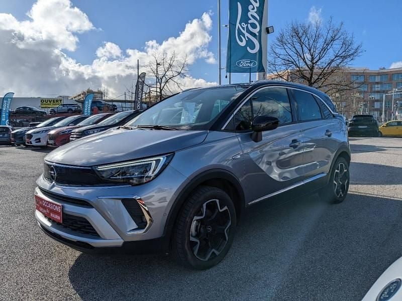 Occasion Opel Crossland X Ultimate 130 ch (95 kW) 2022 Gris quartz métallisé/toit noir SUV