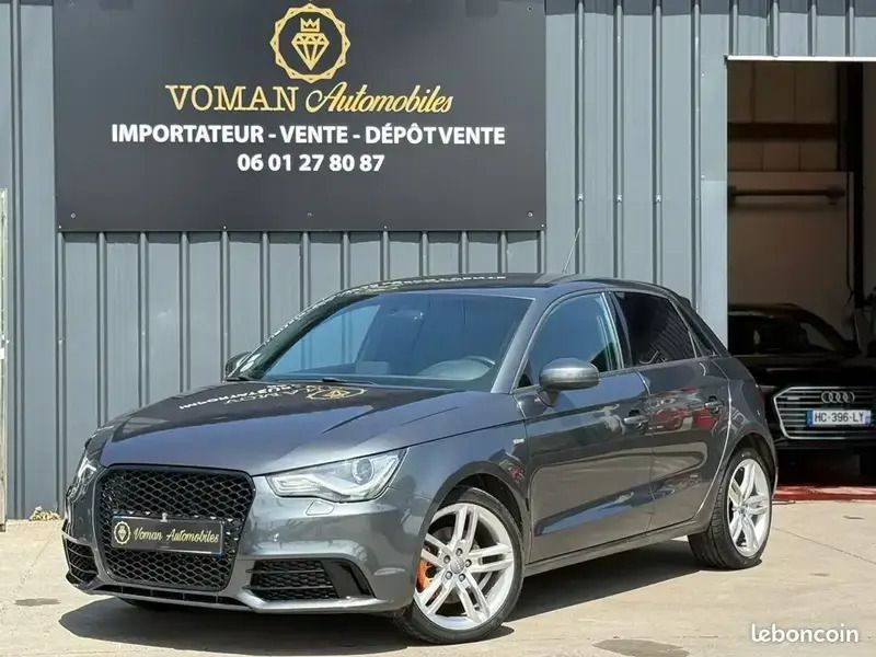 Gris Utilisé 2015 Audi A1 S-Line Citadine | 9 390 € (Prix assez cher) - Image 1/4