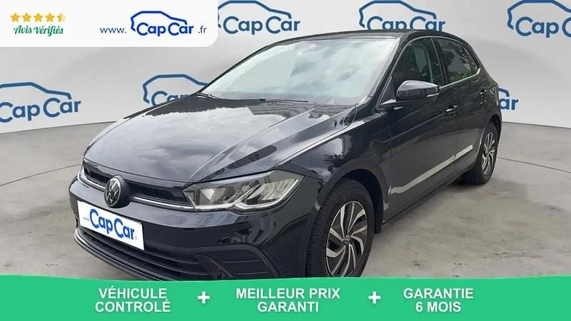 Noir Utilisé 2023 VW Polo Life Citadine | 19 860 € (Bon prix) - Image 1/4