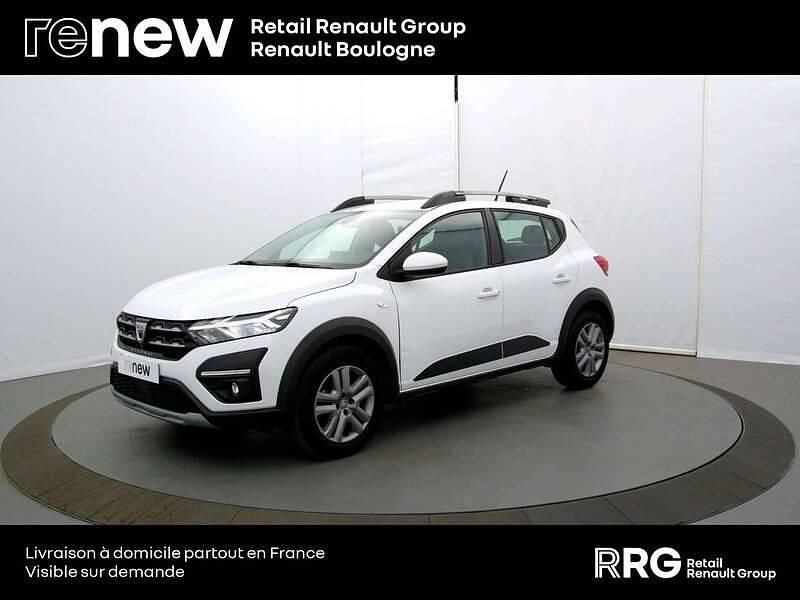 Blanc Utilisé 2021 Dacia Sandero Comfort Citadine | 13 690 € (Prix juste) - Image 1/4