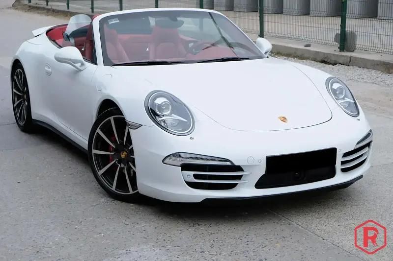 Blanc Utilisé 2014 Porsche 911 Carrera 4S Cabriolet Sport Cabriolet | 99 991 € (Super prix) - Image 1/4