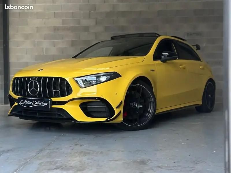 Jaune Utilisé 2020 Mercedes A45 AMG AMG Berline | 54 990 € (Prix juste) - Image 1/4