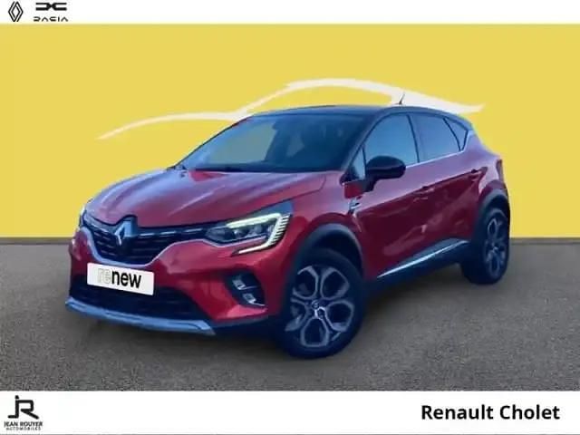 Rouge flamme/noir etoilé Occasion 2022 Renault Captur Intens SUV | 17 990 € (Prix juste) - Image 1/4