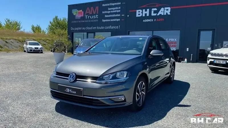 Gris Utilisé 2018 VW Golf VII Sound Break | 11 990 € (Prix juste) - Image 1/4