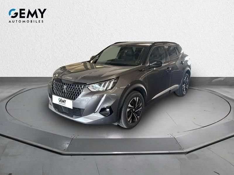 Gris Utilisé 2021 Peugeot 2008 GT SUV | 17 990 € (Prix juste) - Image 1/4