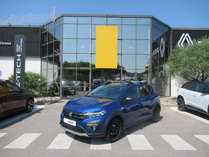 Bleu Utilisé 2022 Dacia Sandero Essentiel Citadine | 13 990 € (Prix juste) - Image 1/4