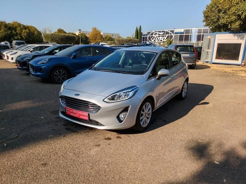 Occasion Ford Fiesta Titanium 95 ch (69 kW) 2020 Gris lunaire Citadine