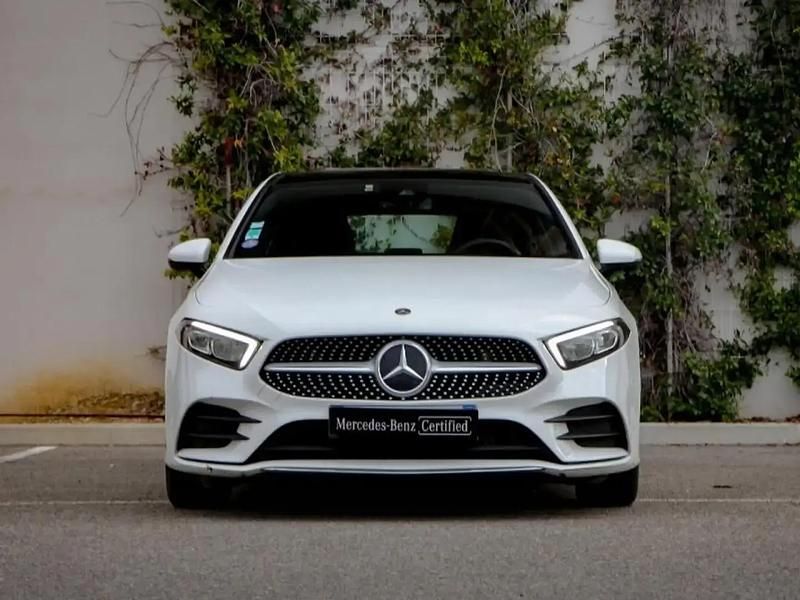 Occasion Mercedes A250 AMG line 227 ch (166 kW) 2019 Blanc Berline