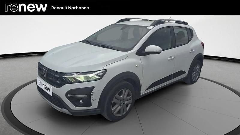 Blanc Utilisé 2022 Dacia Sandero Comfort Citadine | 13 690 € (Prix juste) - Image 1/4